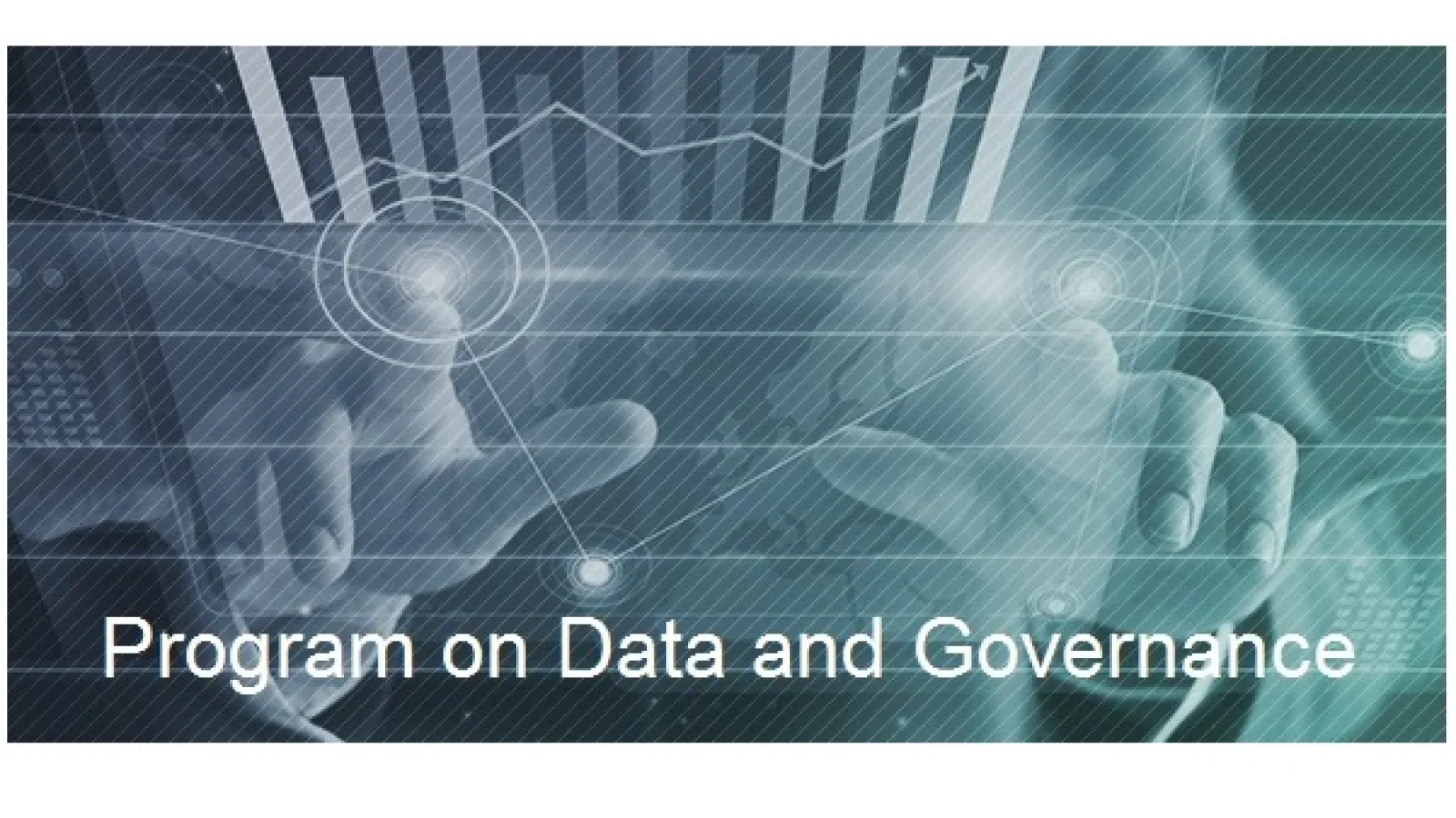 logo for the program on Data and Governance