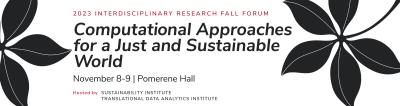 Title card: Computational Approaches for a Just and Sustainable World