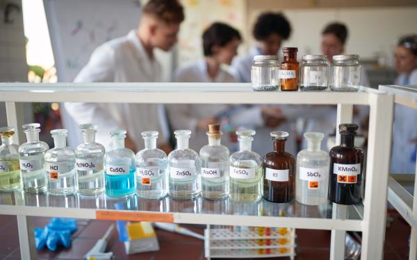 Adobe Stock image of scientists meeting 