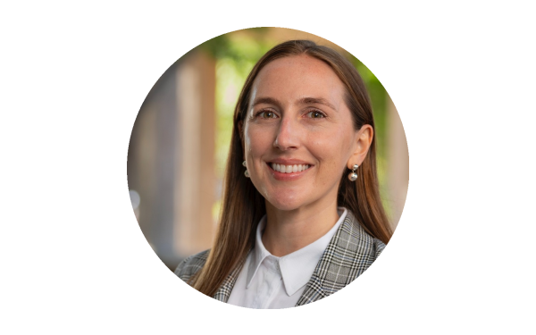 Headshot of Maria Antoniak, smiling, Assistant Professor of Computer Science at the University of Colorado Boulder