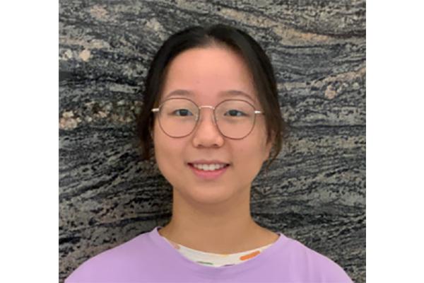 Graduate student Ying Zuo