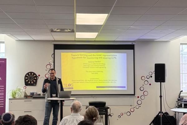 Portrait of Misha Belkin, machine learning researcher and professor at the University of California, San Diego.