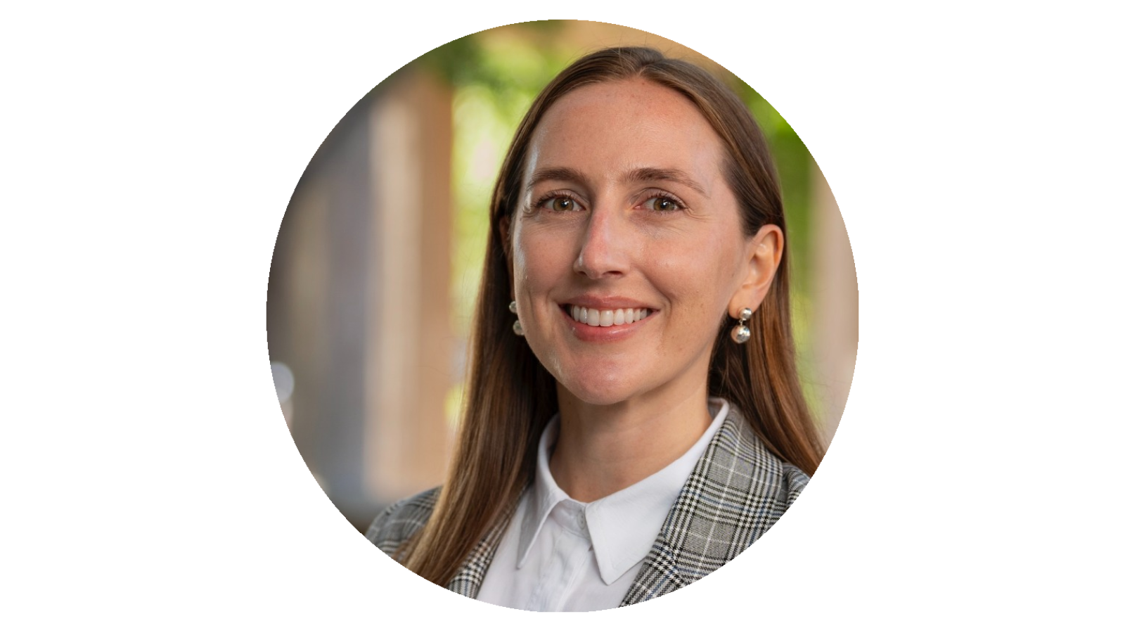Headshot of Maria Antoniak, smiling, Assistant Professor of Computer Science at the University of Colorado Boulder